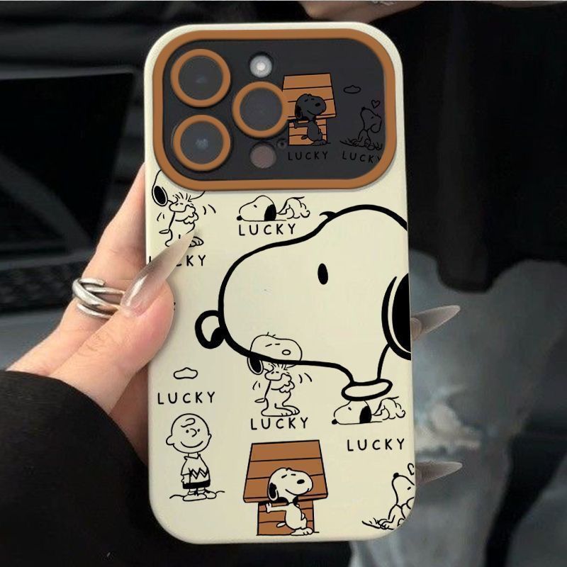 Phone Accessories Supplier - เคสโทรศัพท์นิ่มลายสนูปปี้ น่ารัก สไตล์อนิเมะ วัสดุ TPU สำหรับ