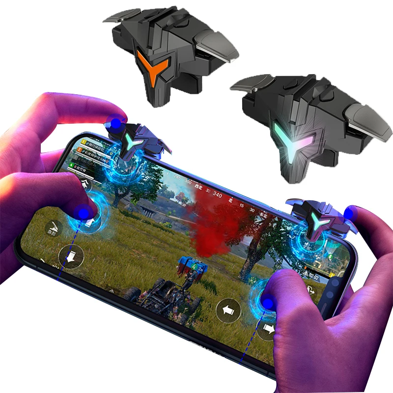 Gaming Trigger Phone - ทริกเกอร์เกมมือถือ A1 สำหรับ PUBG คอนโทรลเลอร์เกมมือถือ จอยสติ๊ก
