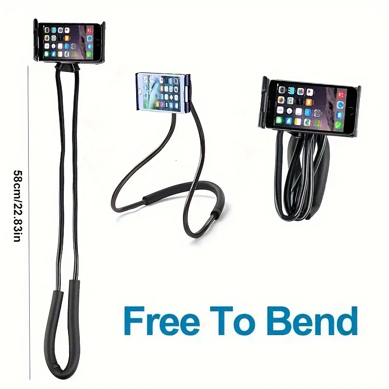 ที่วางโทรศัพท์มือถือสากลขยายคอ - Neck Hanging Phone Holder บทวิจารณ์และราคา