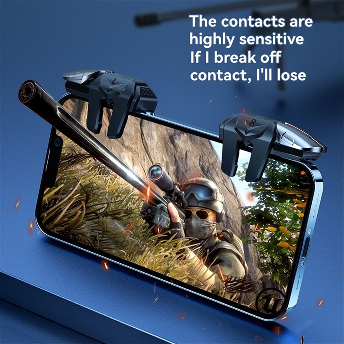 ★ ▲   G21 ตัวกดเกมมือถือสำหรับ - Gaming Trigger Phone บทวิจารณ์และราคา