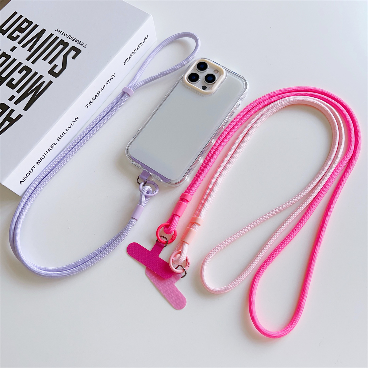 สายคล้องโทรศัพท์แบบยาวอเนกประส - Neck Hanging Phone Holder บทวิจารณ์และราคา