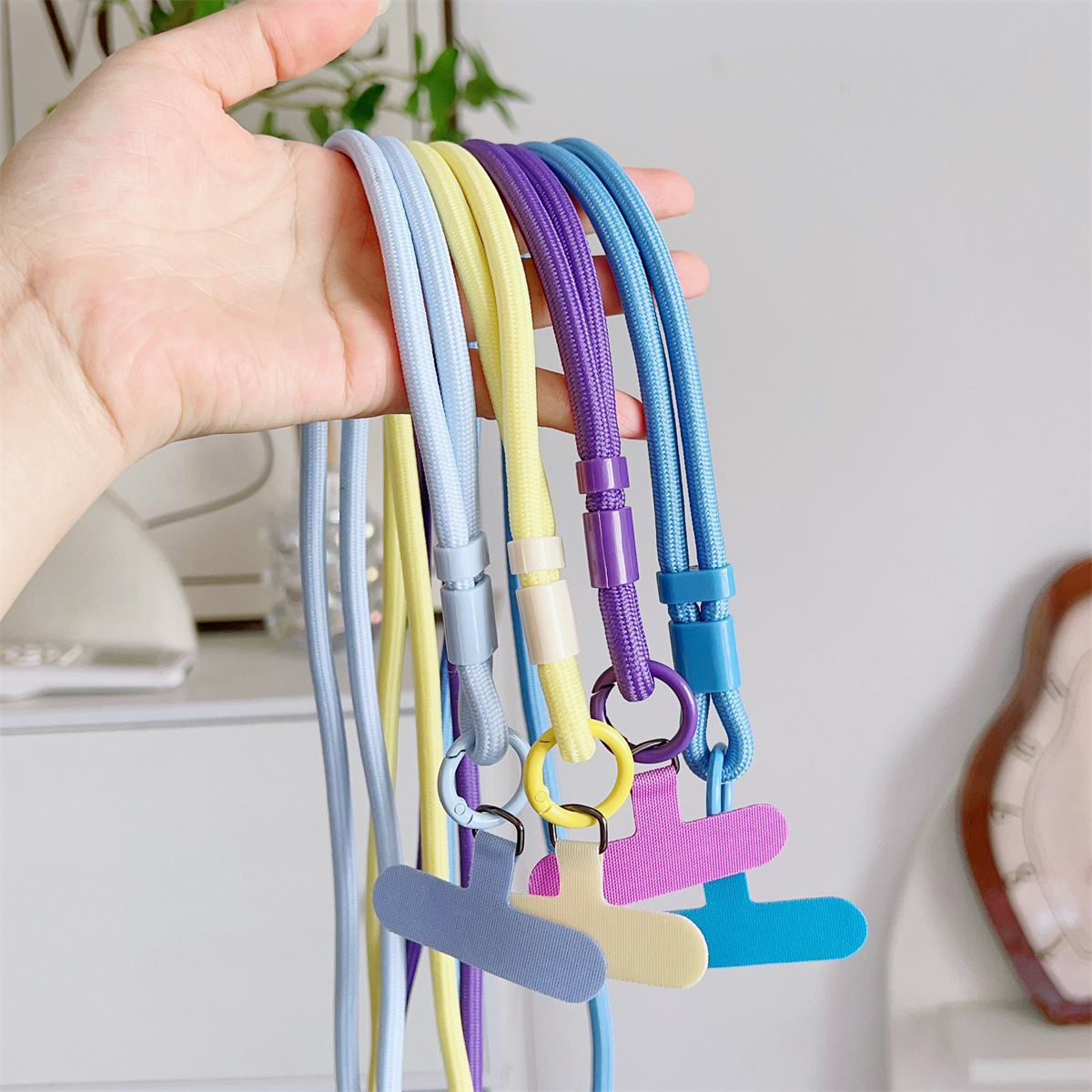 สายคล้องโทรศัพท์แบบยาวอเนกประส - Neck Hanging Phone Holder บทวิจารณ์และราคา
