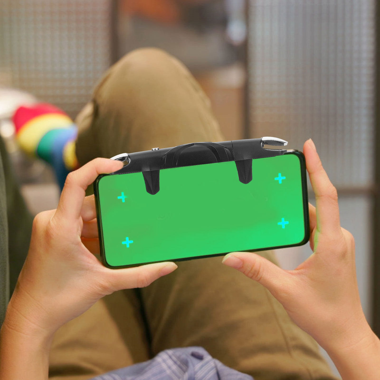 ตัวควบคุมเกมมือถือแบบไทรเกอร์  - Gaming Trigger Phone บทวิจารณ์และราคา