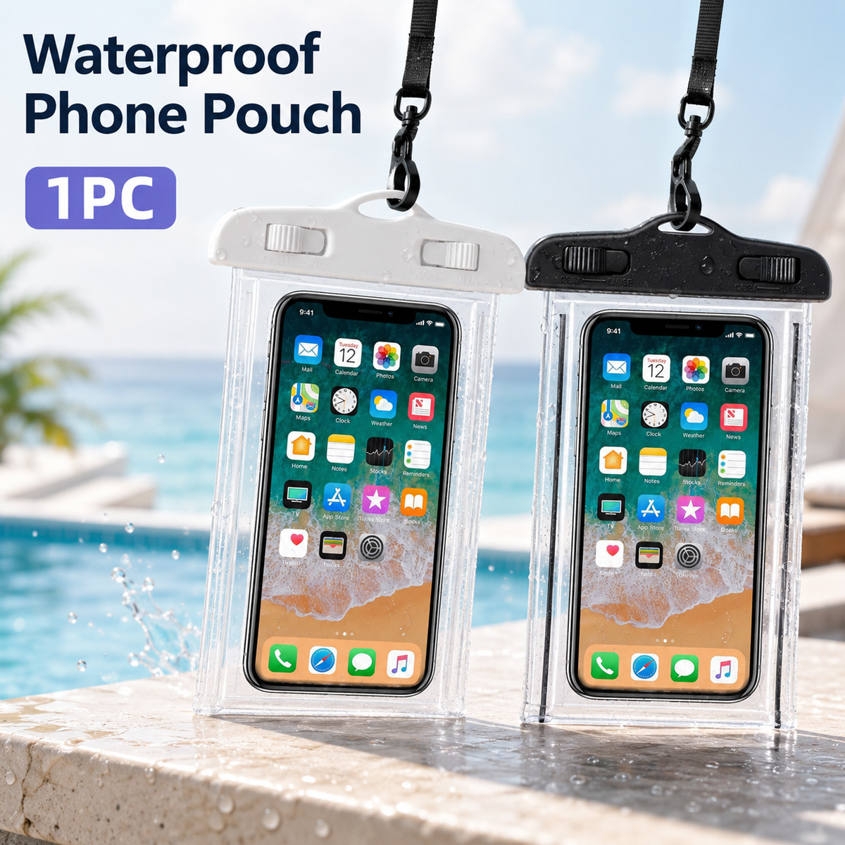 ถุงลมนิรภัย ซองใส่โทรศัพท์กันน - Neck Hanging Phone Holder บทวิจารณ์และราคา