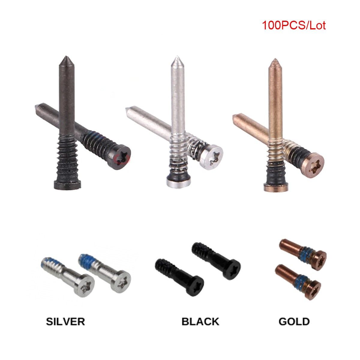 สกรูหัวเพนทาโลเบ 100 ชิ้น สำหร - Phone Repair Kit บทวิจารณ์และราคา