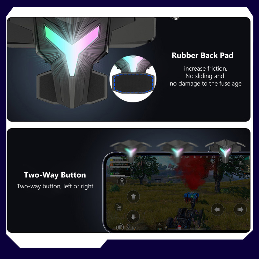 จอยสติ๊กเกมมือถือ RGB/แบบกลไก  - Gaming Trigger Phone บทวิจารณ์และราคา
